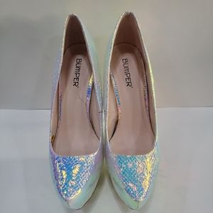 Bumpers Platform Heels